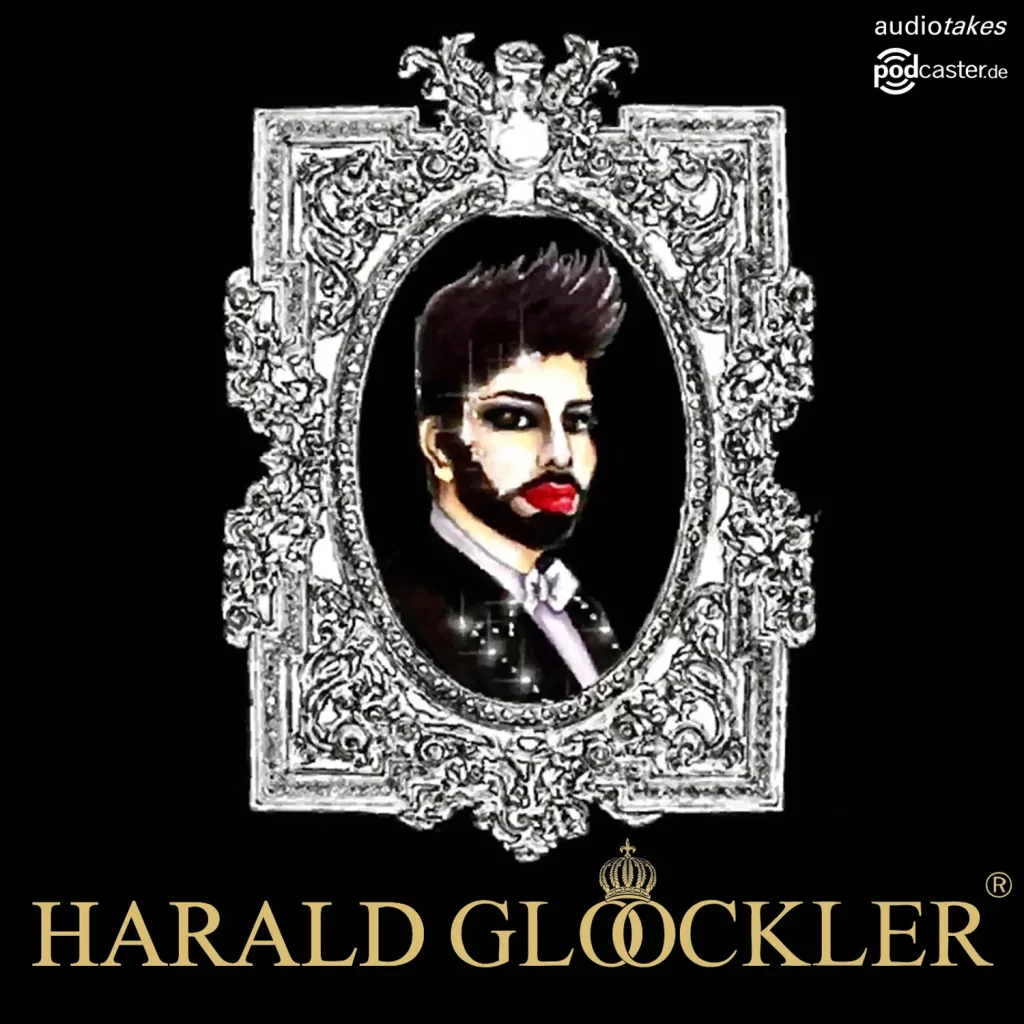 Cover von "Harald Glööckler - der offizielle Podcast" Der Podcast wurde produziert von media.winter - deiner Podcast Produktion aus Berlin